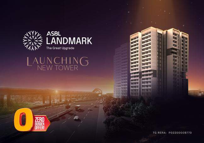 ASBL Landmark launches Tower A with exclusive 3 and 3.5 BHK homes