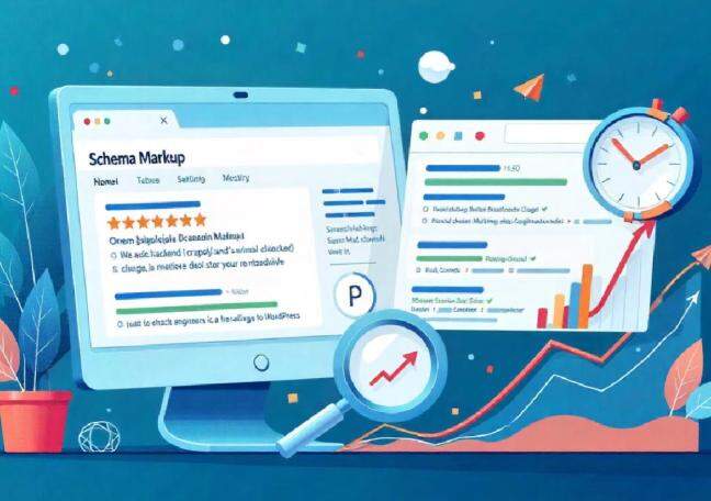 How does schema markup improve search visibility?