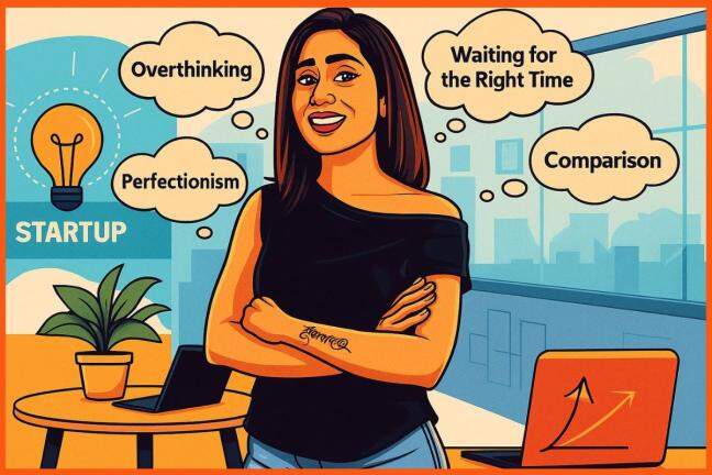 Ghazal Alagh shares the mental barriers that hold startups back