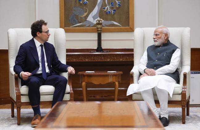 PM Modi meets Anthropic CEO as firm plans 1st India office in 2026