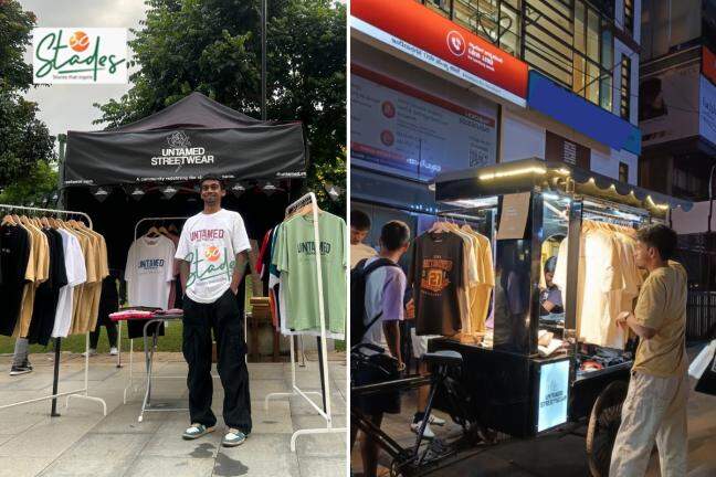 B'luru youth's startup makes ₹40 lakh selling streetwear on cart
