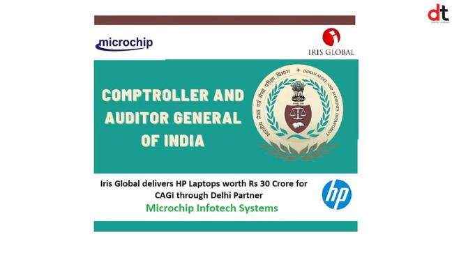 Iris Global delivers laptops worth ₹30 crore to CAGI via Microchip