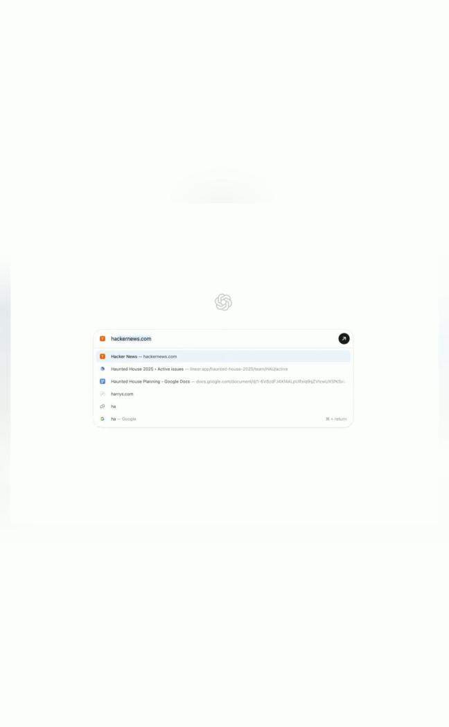 OpenAI launches ChatGPT Atlas to compete with Google Chrome, Safari