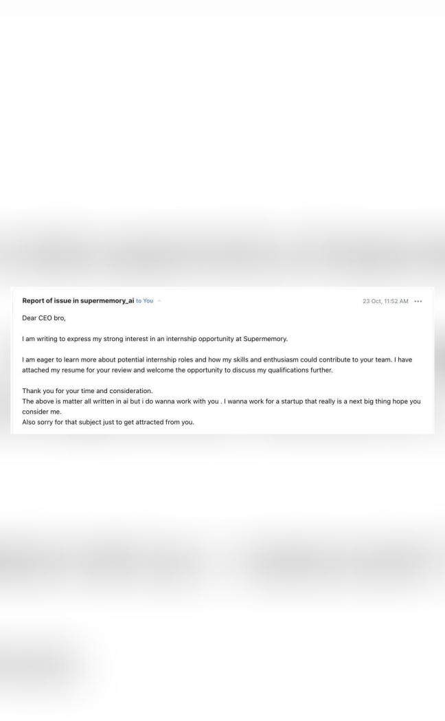 Man calls startup founder 'CEO bro' in email for job, says 'Wanted to get attracted from you'