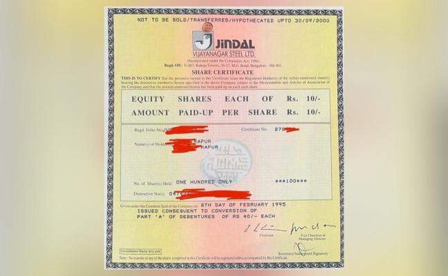 Man seeks to find value of 100 JSW Steel shares bought 30 years ago, Grok responds