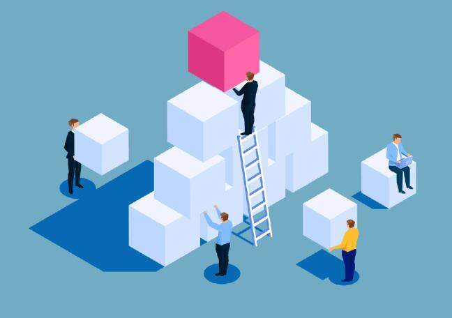 What are the core stages in building a business venture?