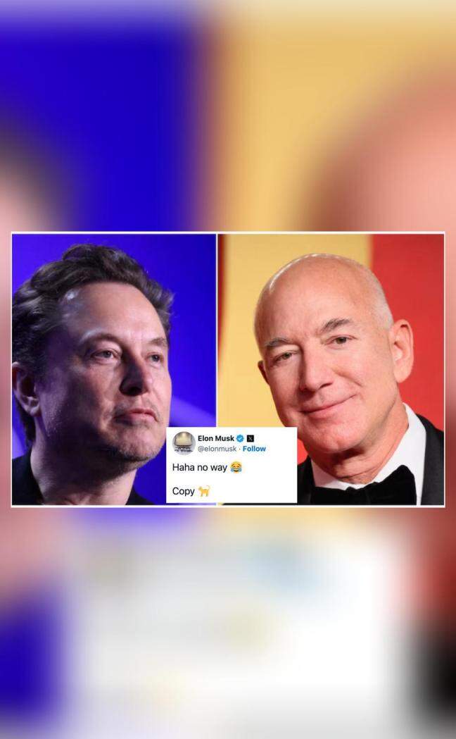Copycat: Elon Musk after Amazon Founder Jeff Bezos enters AI race
