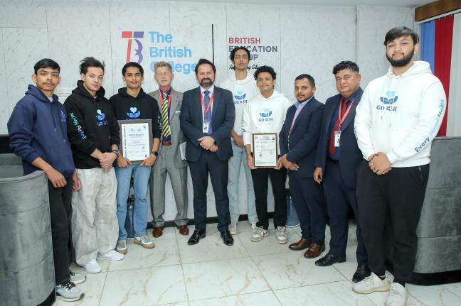 Student startup ‘Go Daan’ launched in Kathmandu