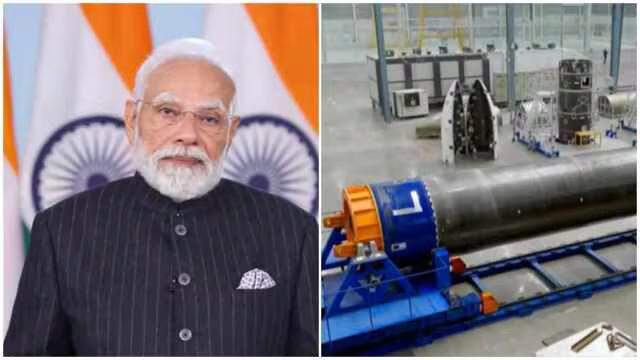 PM Modi unveils Vikram-1, India's first privately developed orbital rocket