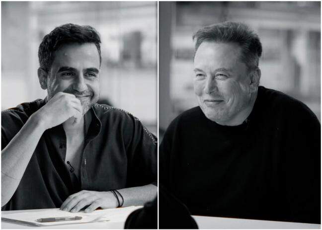 'Why do you like the letter X so much?' Kamath asks Musk, he responds