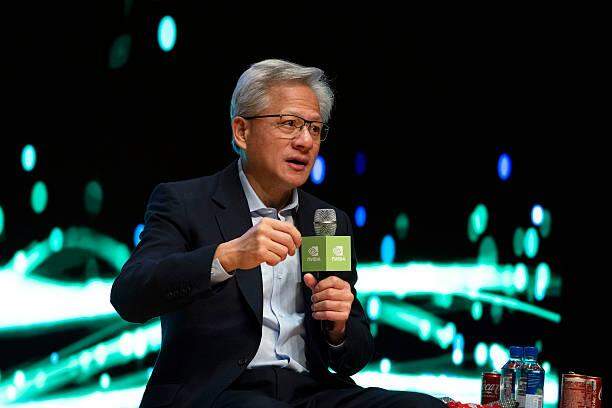 Nvidia’s Jensen Huang dismisses AI bubble fears