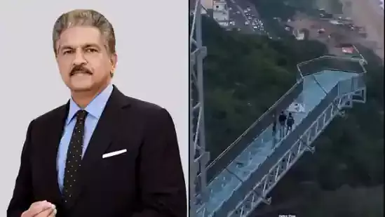 Mahindra shares video of glass skywalk in Vizag, calls it stunning