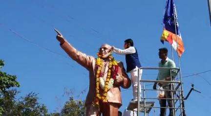 नंदुरबार: भाजपचा जिल्हा शाखेच्यावतीने महापरिनिर्वाण दिवस निमित्त अभिवादन कार्यक्रम